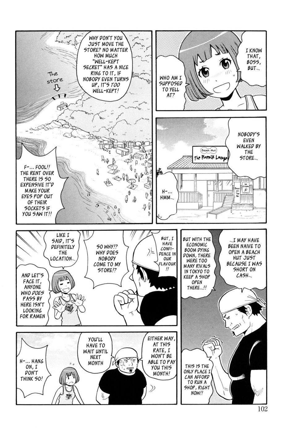 Hentai Manga Comic-Crash on the Beach-Read-2